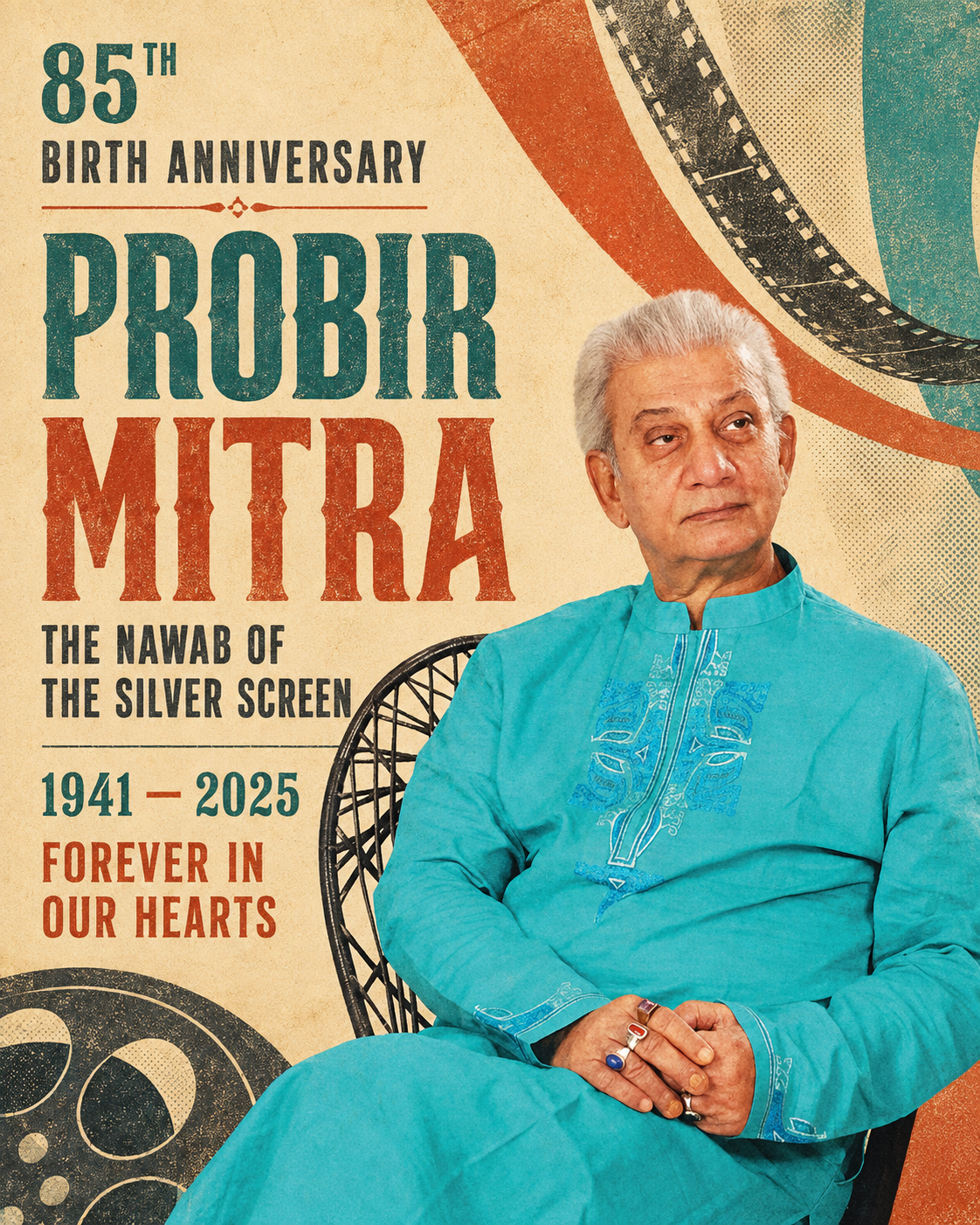 Bangladesh Celebrates the 85th Birthday of Legendary Actor Probir Mitra